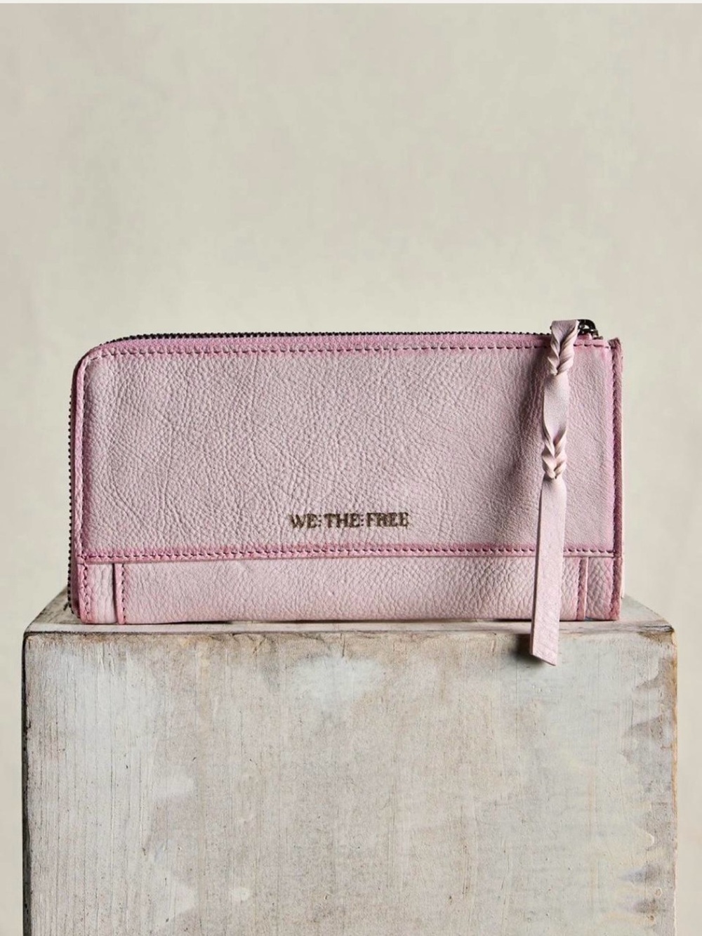 Free People We The Free Emerson Wallet in Peony, NWT